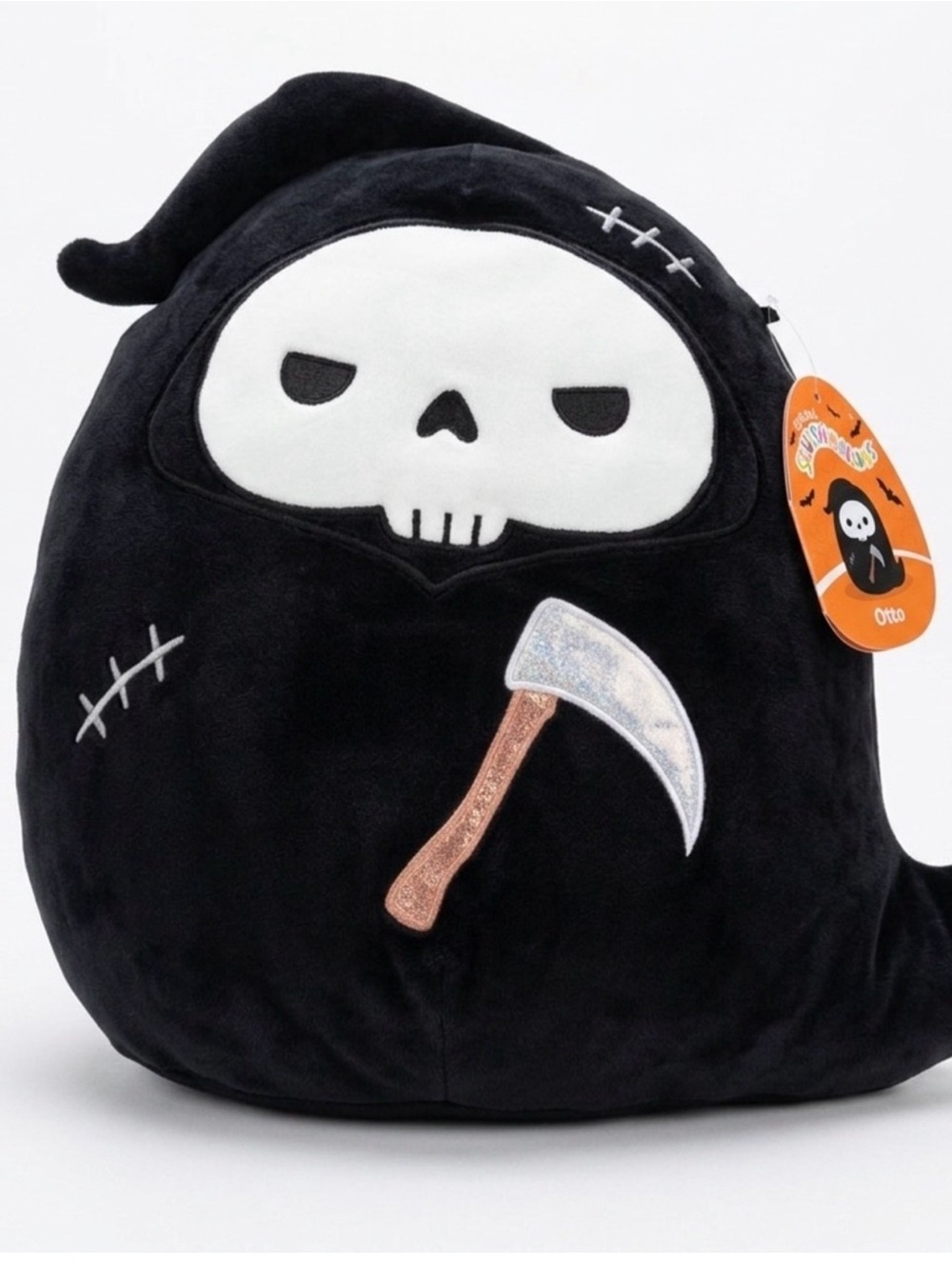 Squishmallow OTTO Grim Reaper 16” Plush NWT